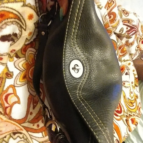 Black Leather Coach Hobo - Picture 3 of 8